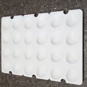 Tupperware Set of 3 Egg Inserts